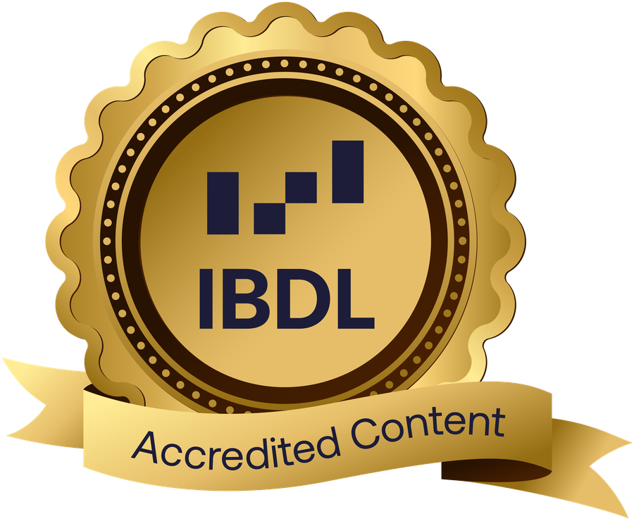 IBDL Accredited Content Seal